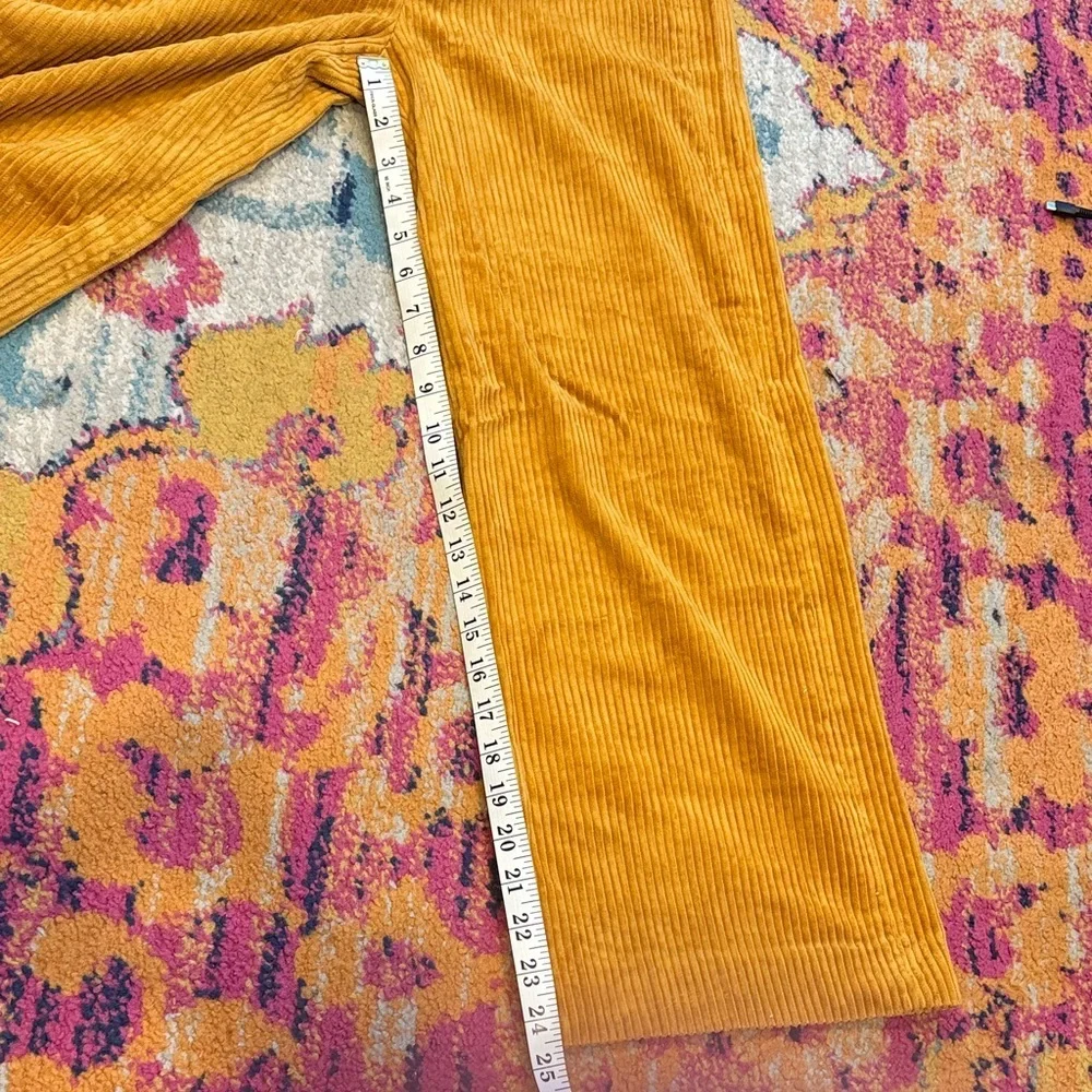NWOT Zara Mustard Yellow Pants - Picture 7 of 8
